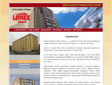 Tablet Screenshot of lanex-olomouc.cz